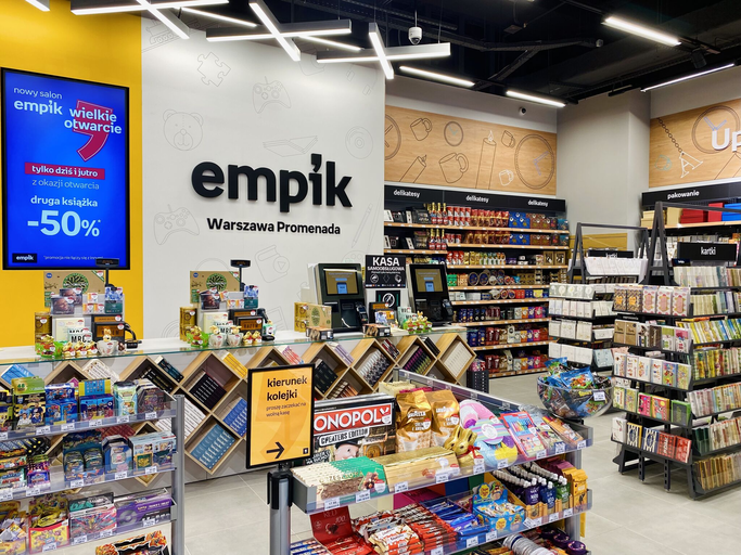 Працівник складу канцтоварів Empik: Sochaczew (біля Варшави) - Empik Distribution Hub в ul. Olimpijska 16, 96-500 Sochaczew (70 км від Варшави)