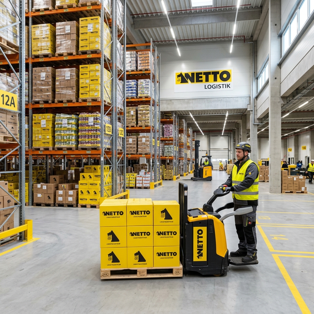 Оператор електровузика (Voice Picking): Робота на складі Netto в Kopytkowo - Мережа супермаркетів Netto в Kopytkowo (біля Гданська / Квідзина)